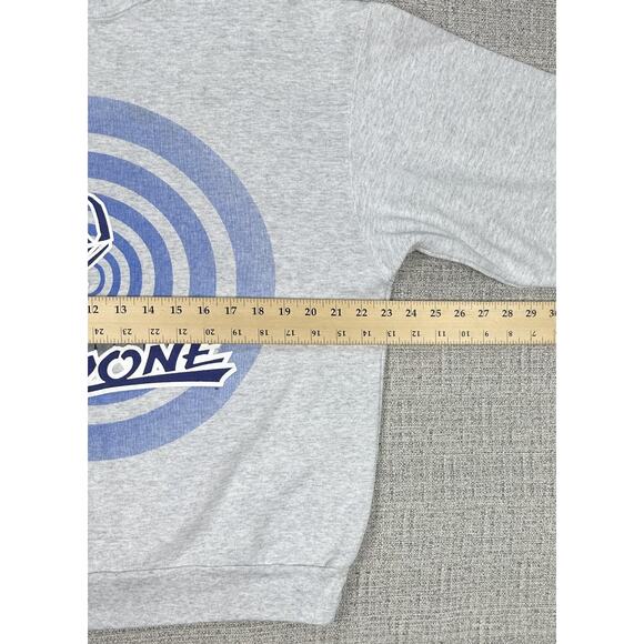 Vintage Emmitt Zone Sweatshirt Mens Large Gray Starter Crewneck NFL Football 90s - Picture 4 of 12